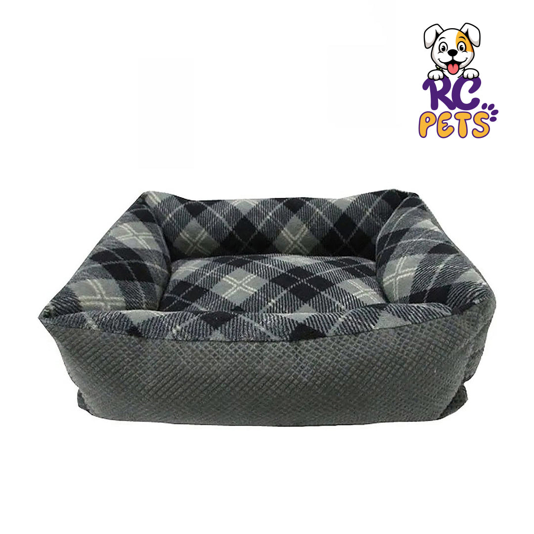 RC Pets - Tartan Plaid Small Pet Lounger (20"x15") Assorted