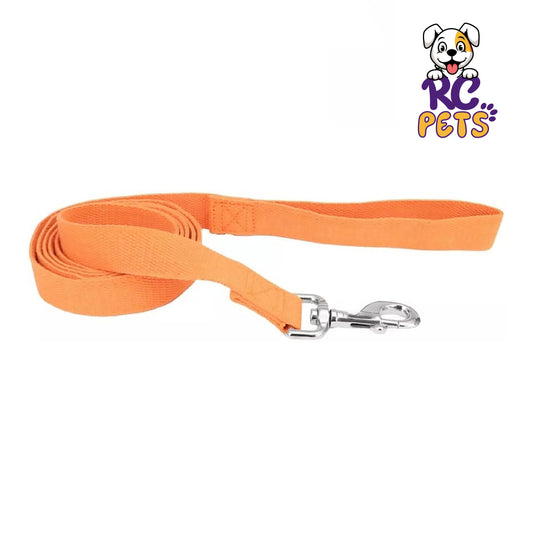 RC Pets - Dog Lead Pumpkin Orange - 6 feet x 5/8"W