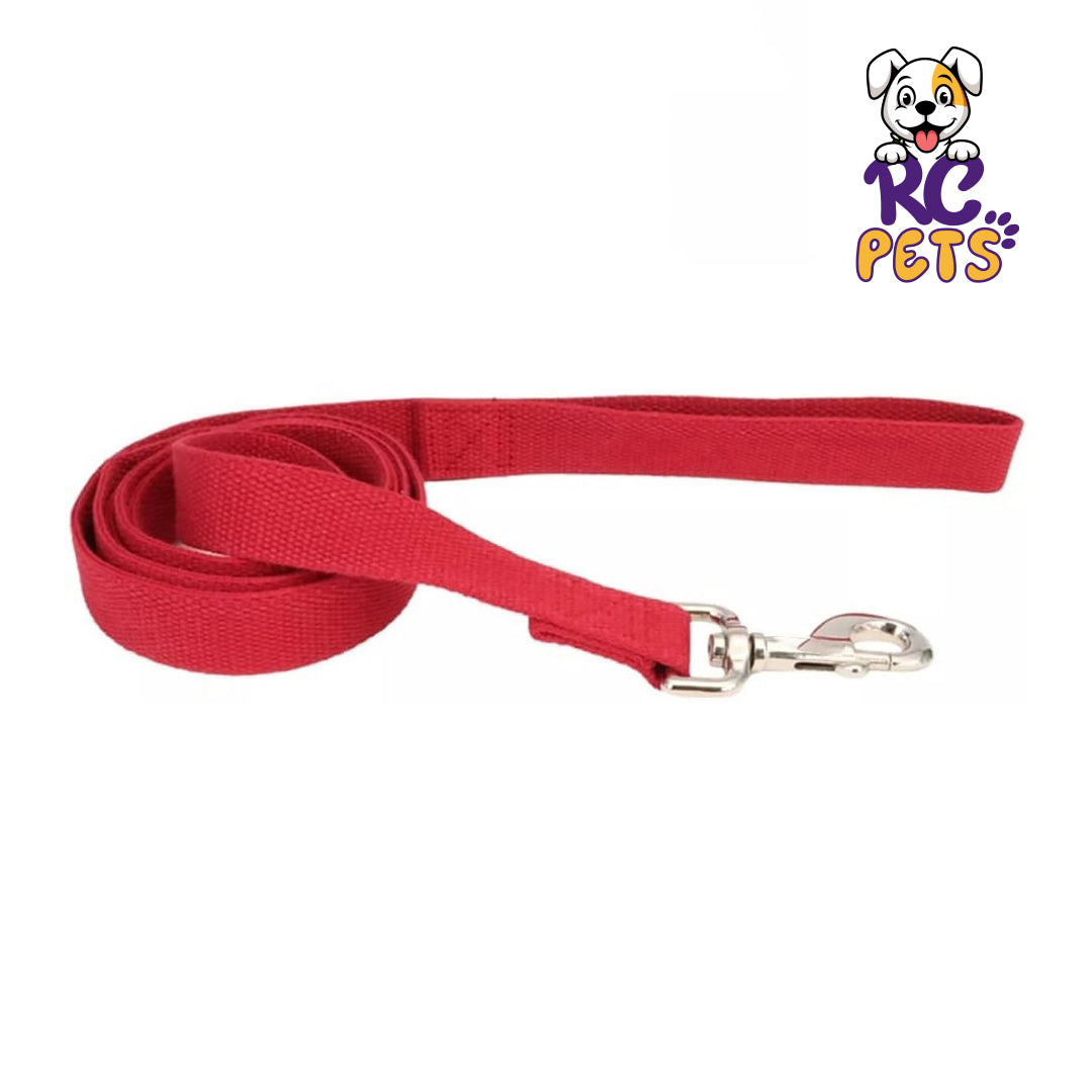 RC Pets - Dog Lead Cranberry Red - 6 feet x 5/8"W