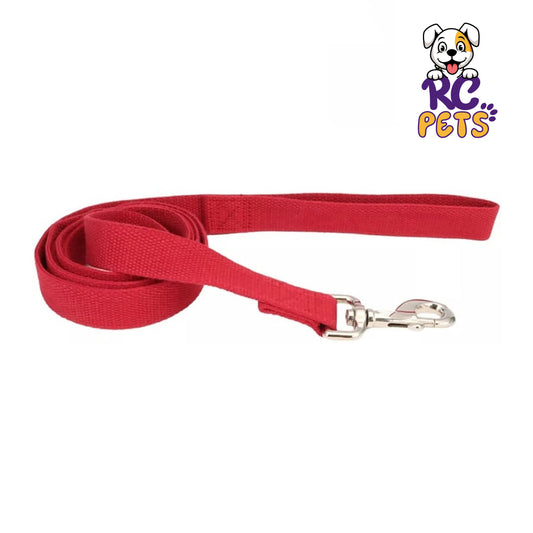 RC Pets - Dog Lead Cranberry Red - 6 feet x 5/8"W