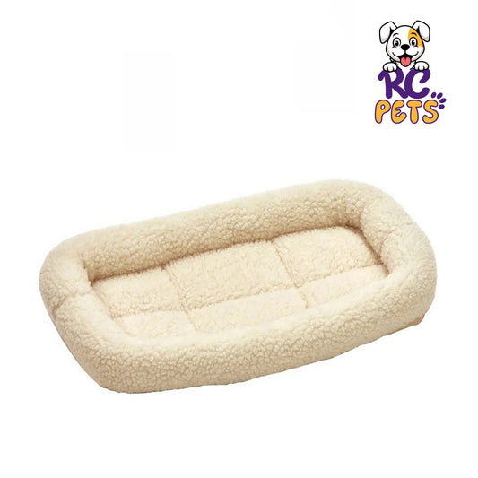 RC Pets - Fleece Pet Bed for Dogs & Cats, Cream 18"